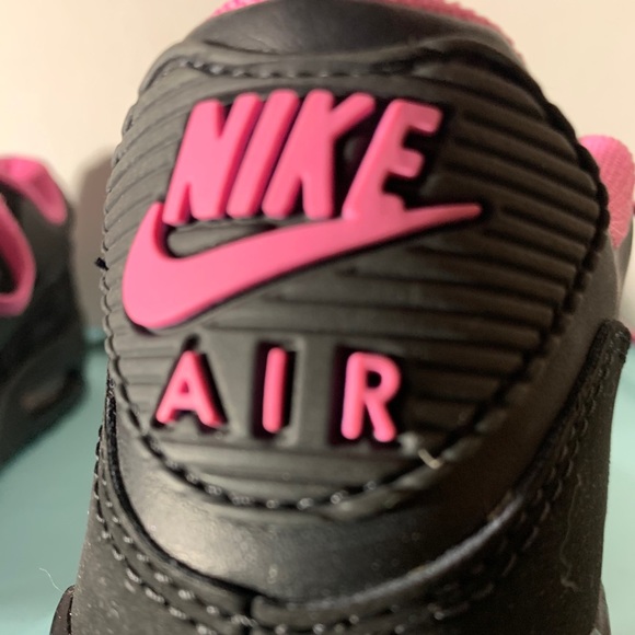 NEW VINTAGE NIKE AIR MAX RUNNING SHOES- PINK/BLK - Picture 7 of 14